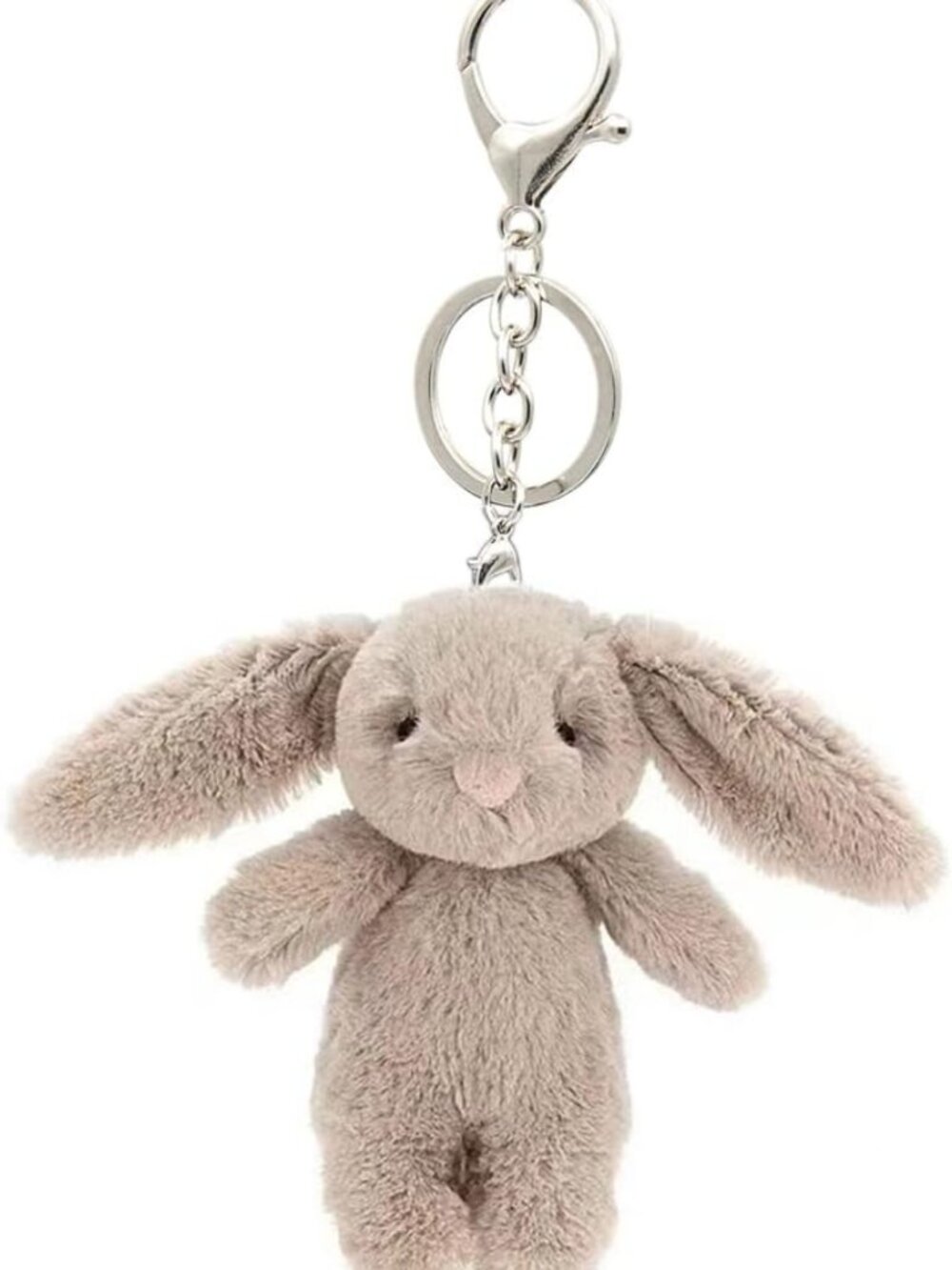 Adorable Mini Bunny Plush Keychain for Backpack - 3.5" Rabbit Purse Charm Gift